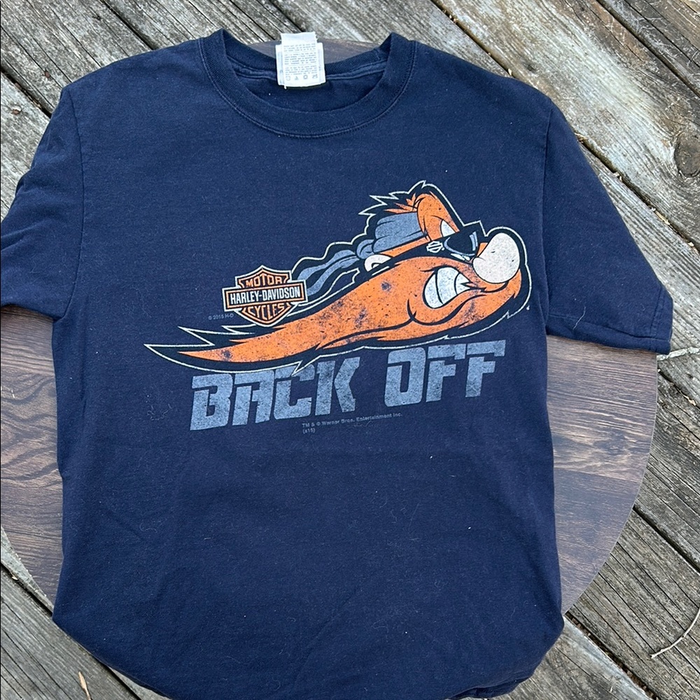 Harley Davidson looney tunes shirt